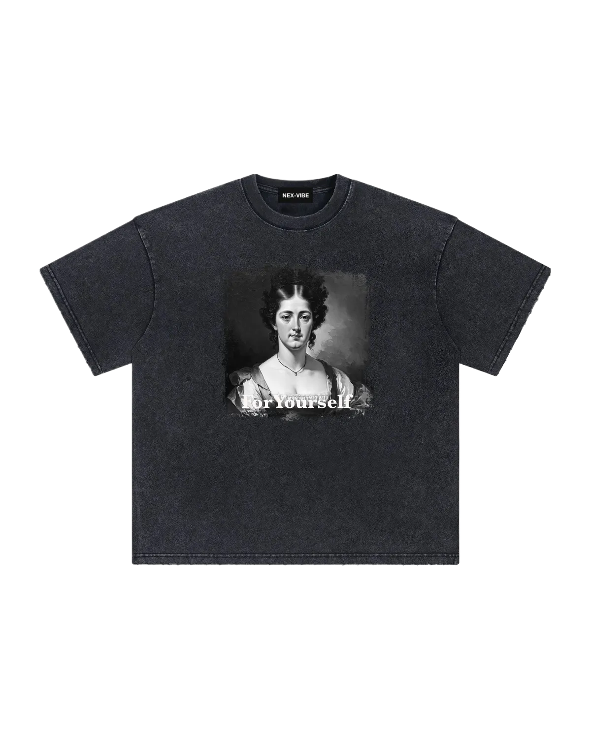 vintage-tee-4A4A4A-front
