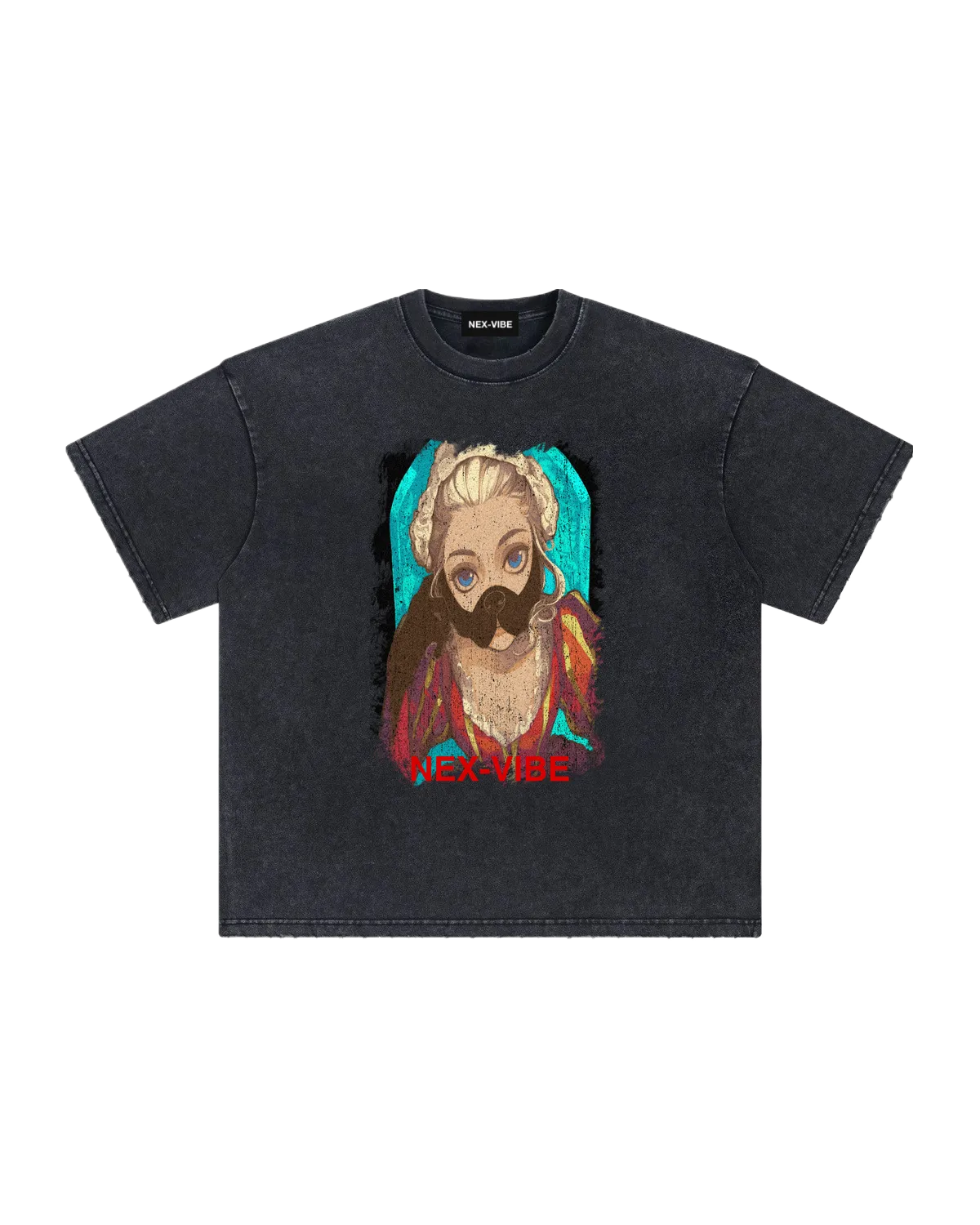 vintage-tee-4A4A4A-front