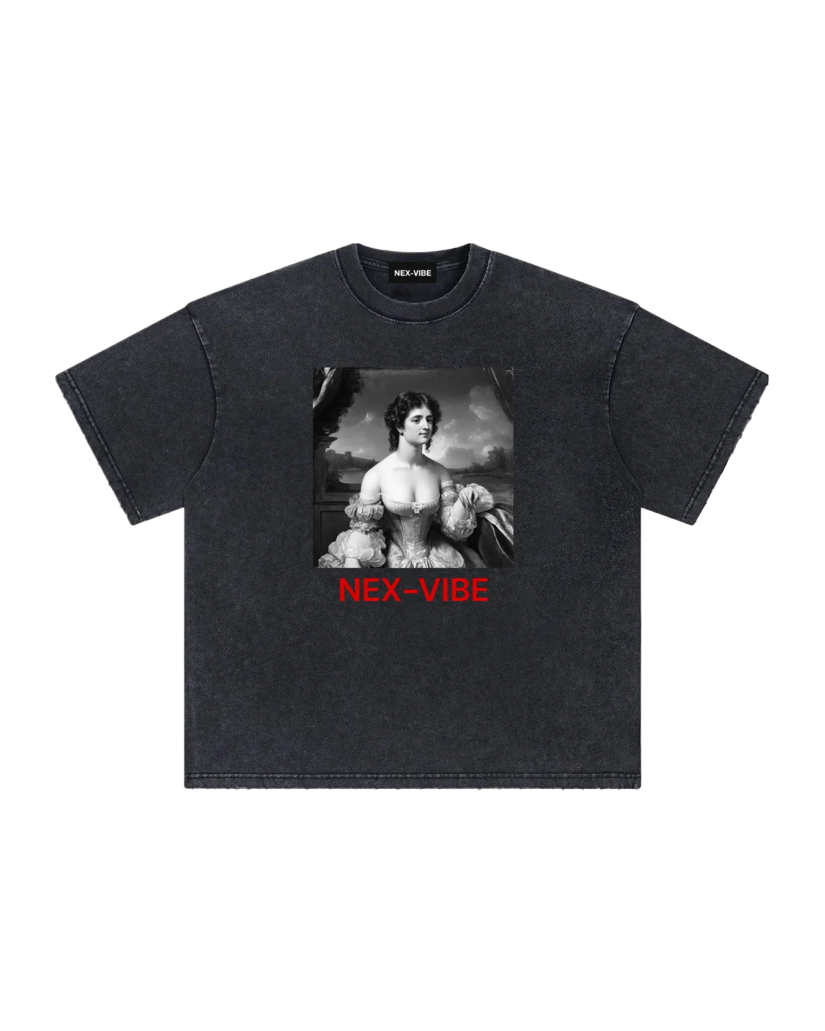 vintage-tee-4A4A4A-front