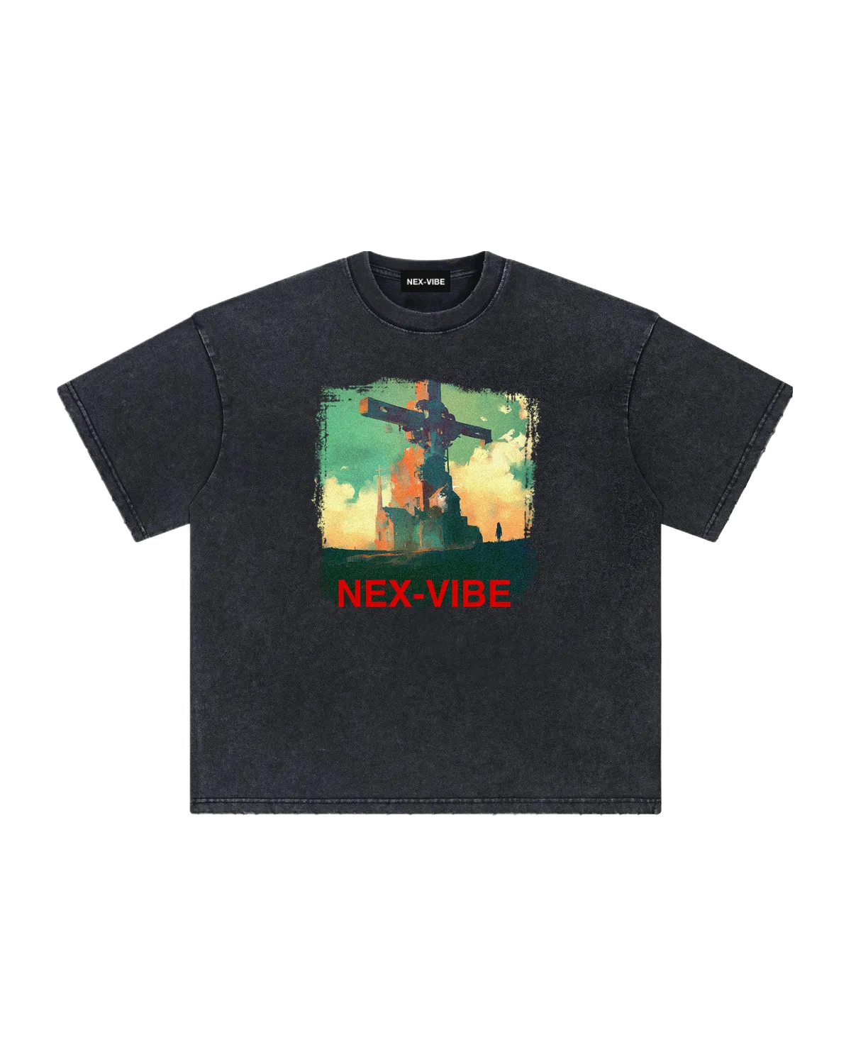 vintage-tee-4A4A4A-front