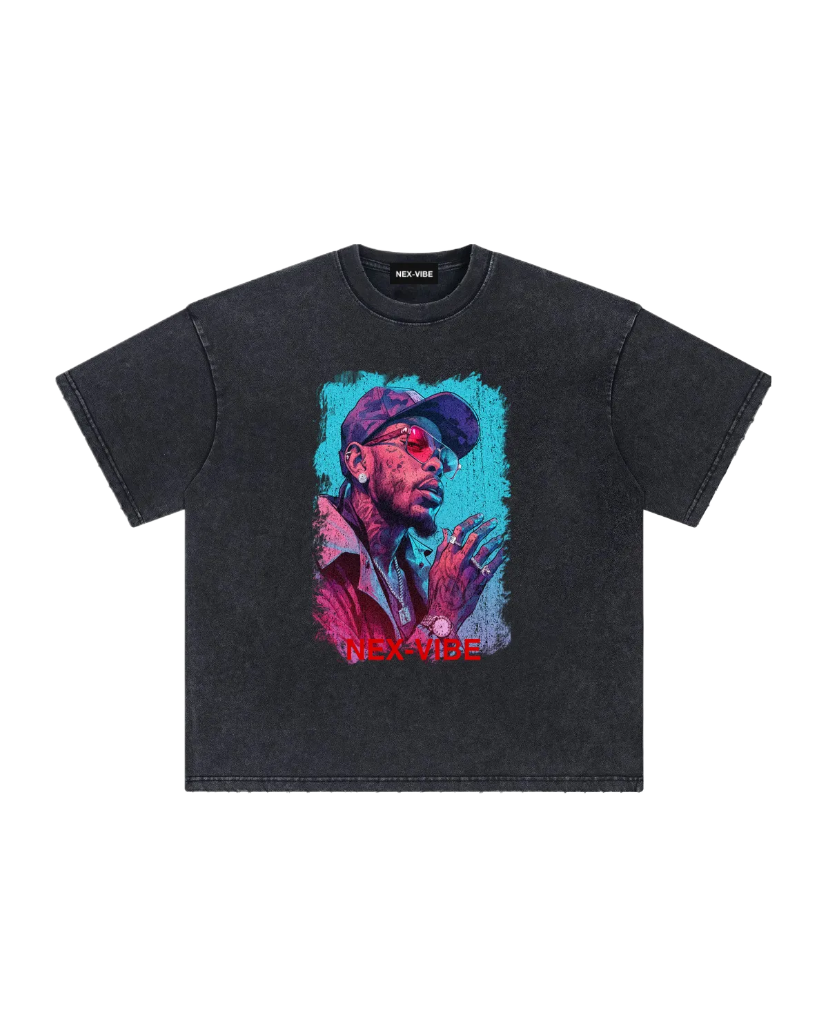 vintage-tee-4A4A4A-front