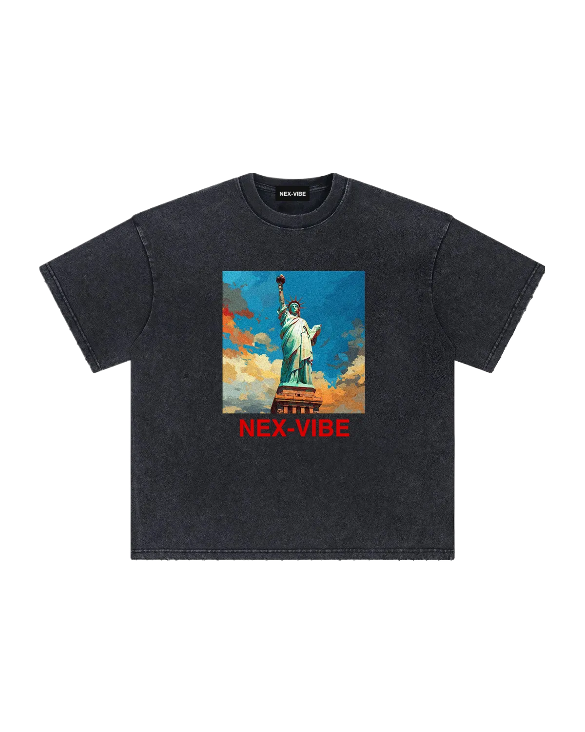 vintage-tee-4A4A4A-front