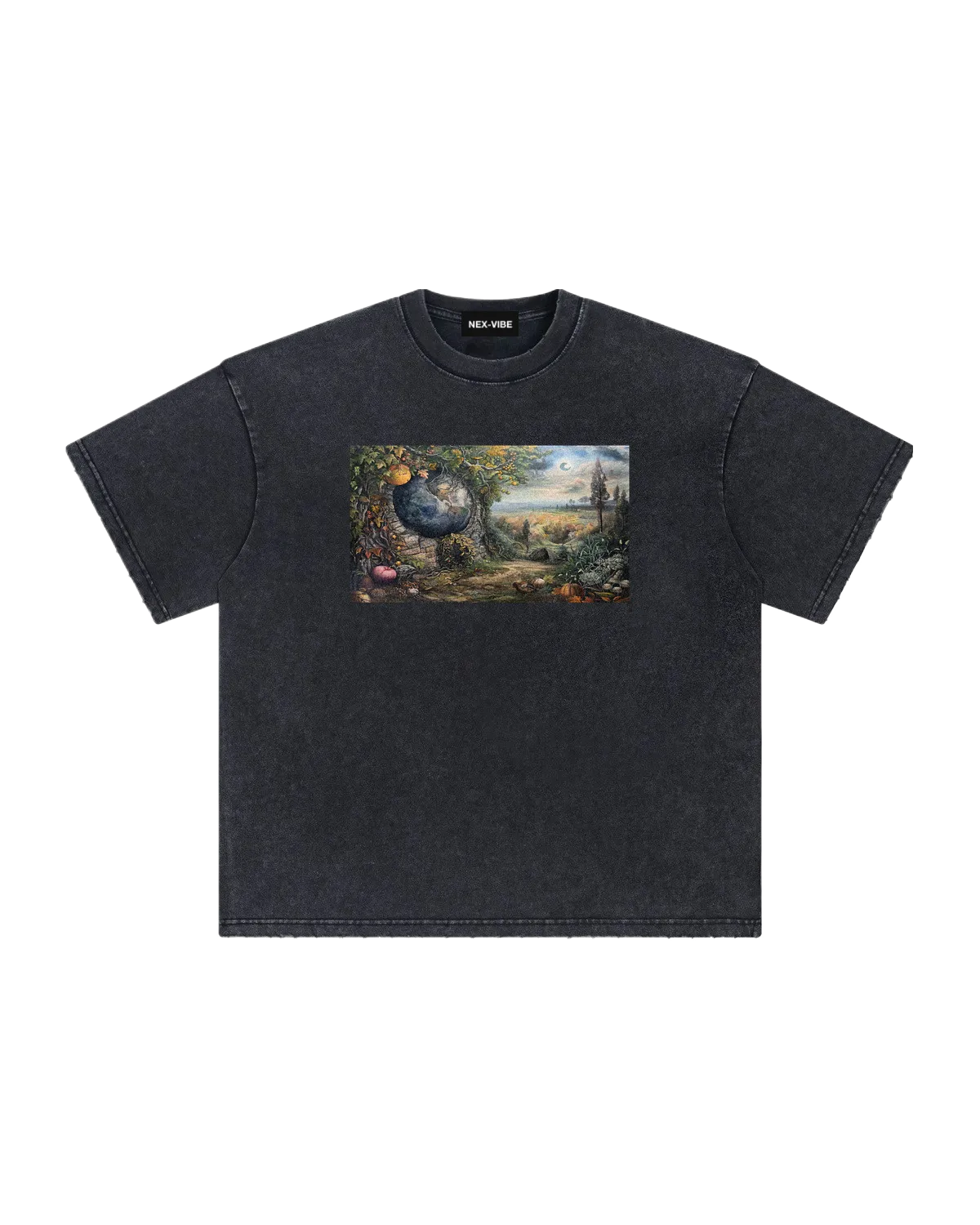 vintage-tee-4A4A4A-front