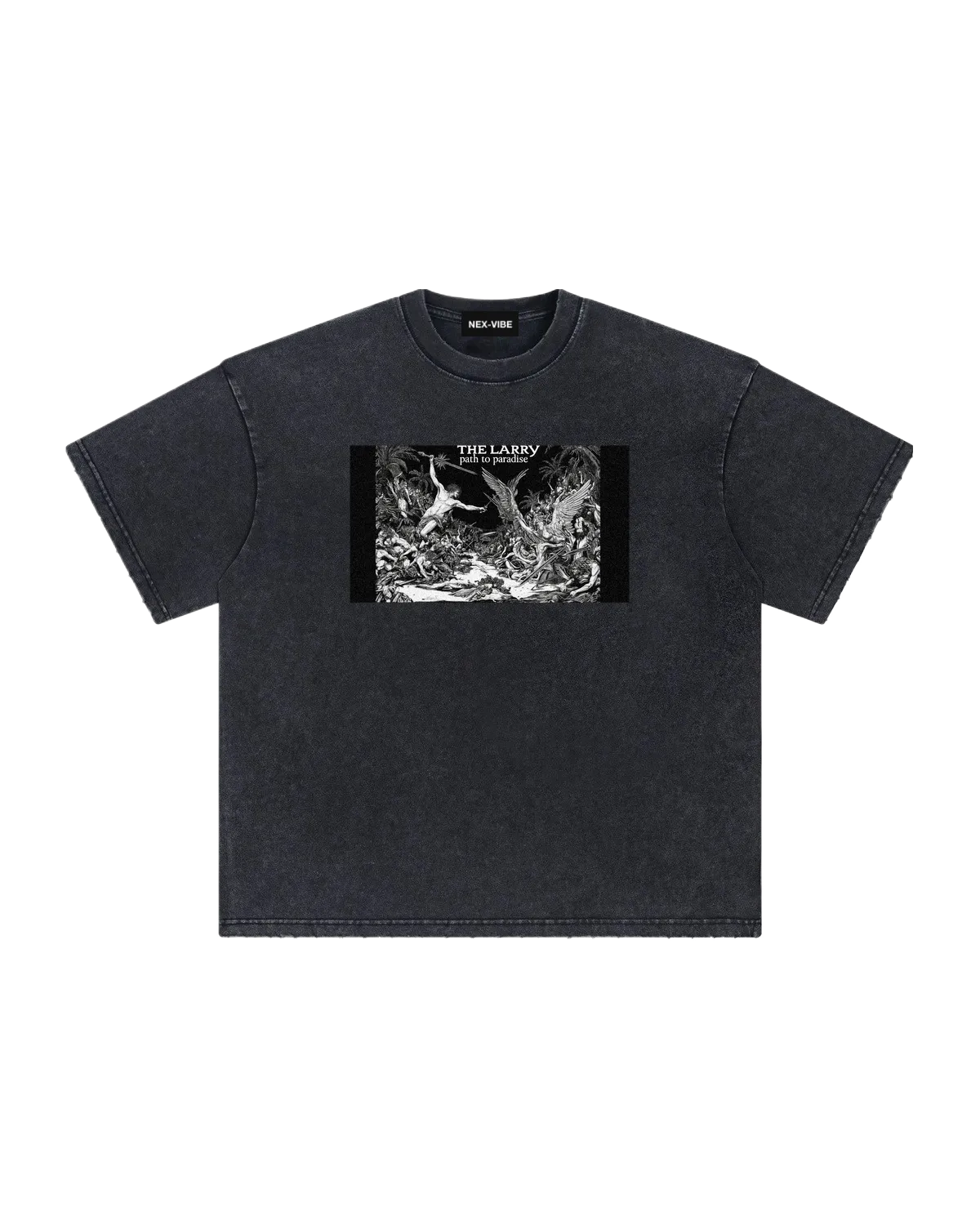vintage-tee-4A4A4A-front