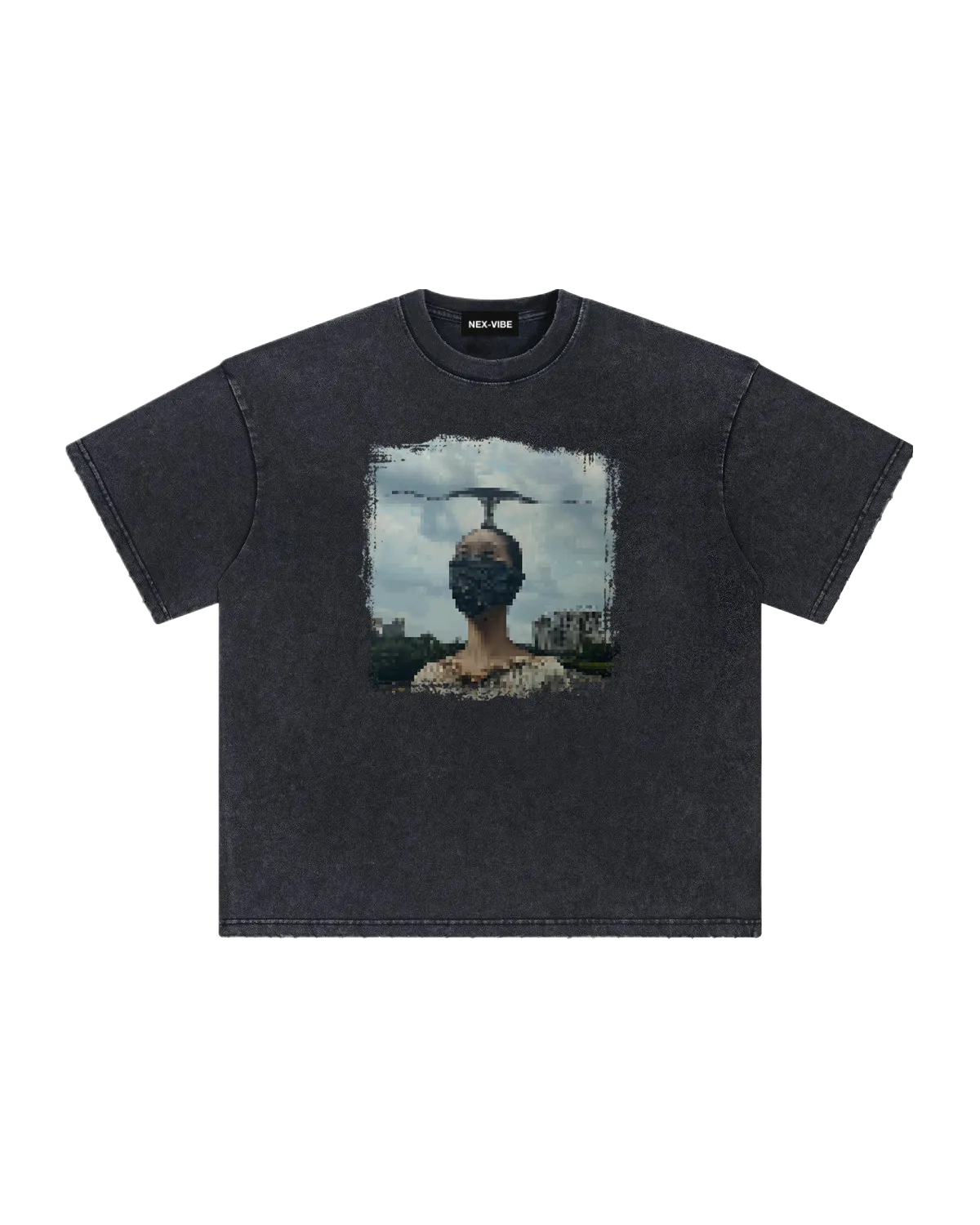 vintage-tee-4A4A4A-front