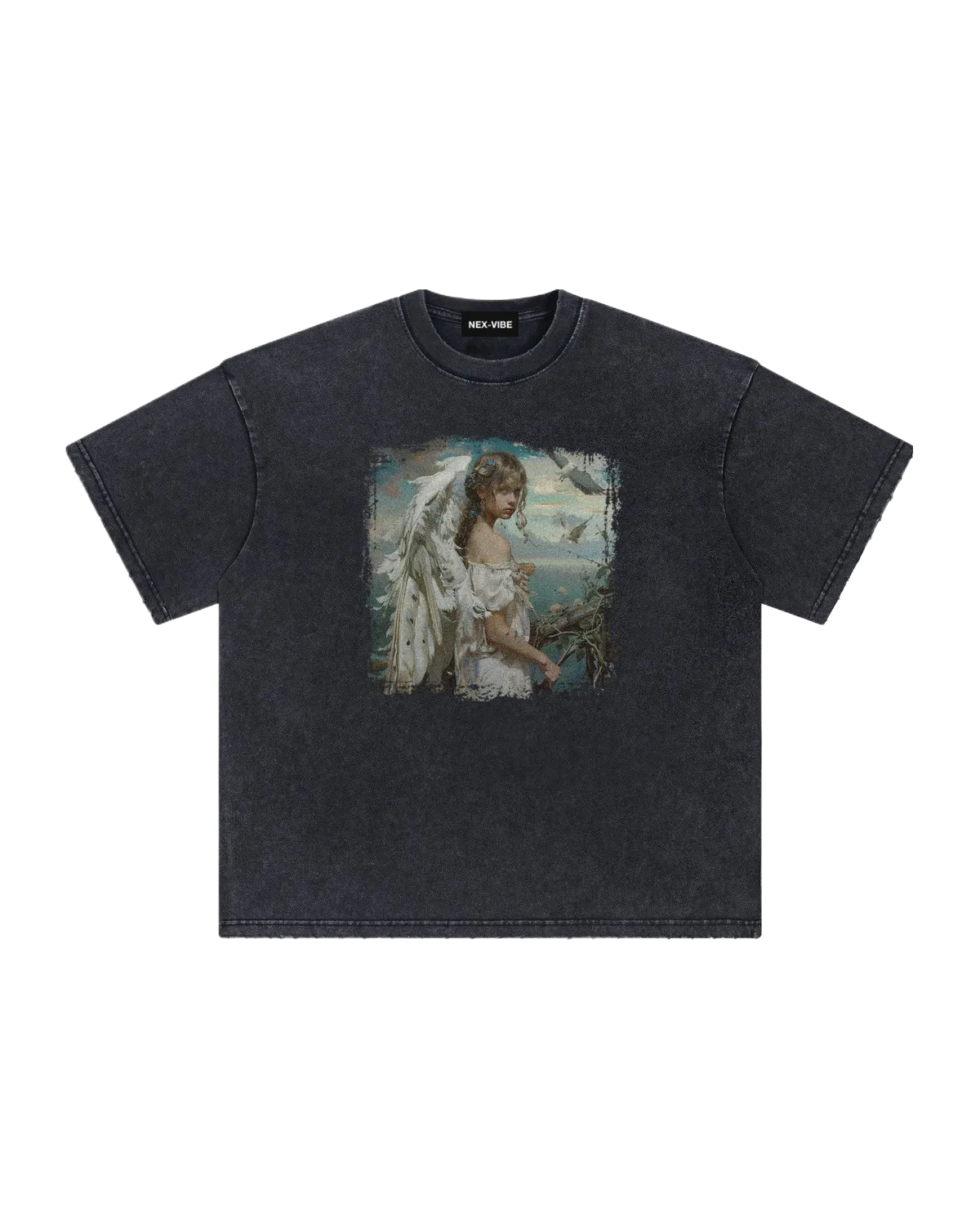 vintage-tee-4A4A4A-front