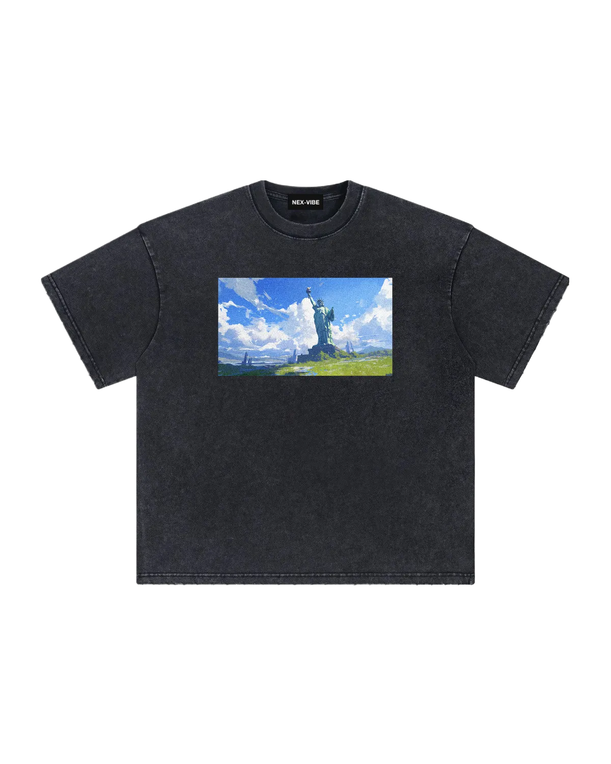 vintage-tee-4A4A4A-front