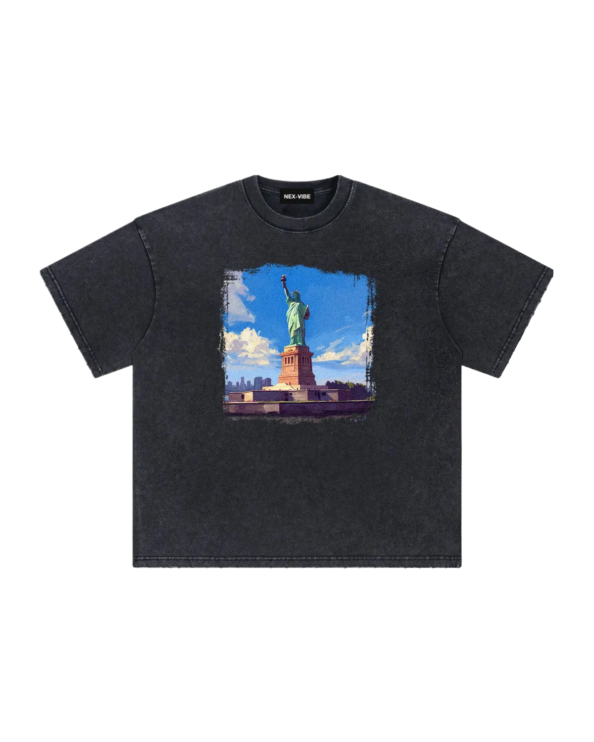 vintage-tee-4A4A4A-front
