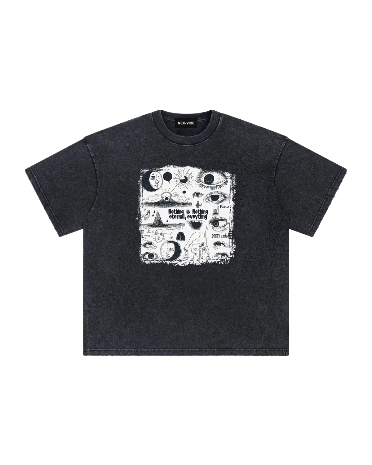 vintage-tee-4A4A4A-front