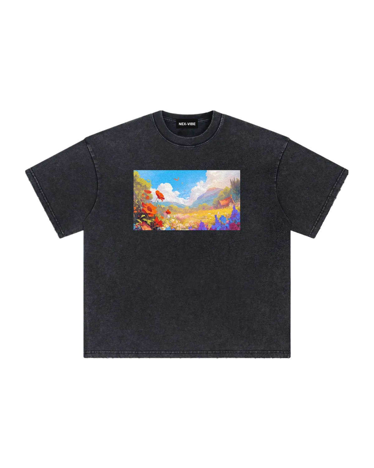 vintage-tee-4A4A4A-front