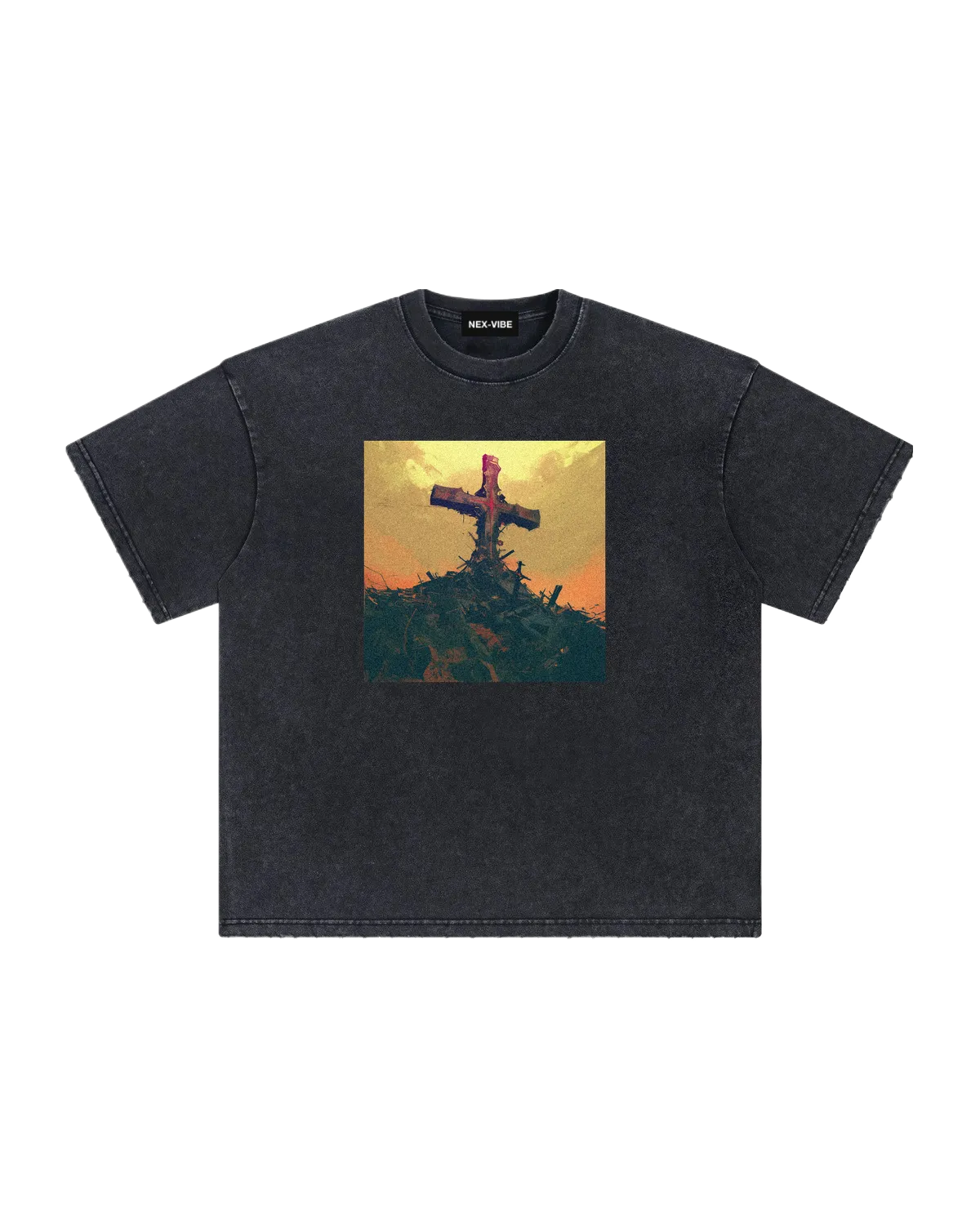 vintage-tee-4A4A4A-front