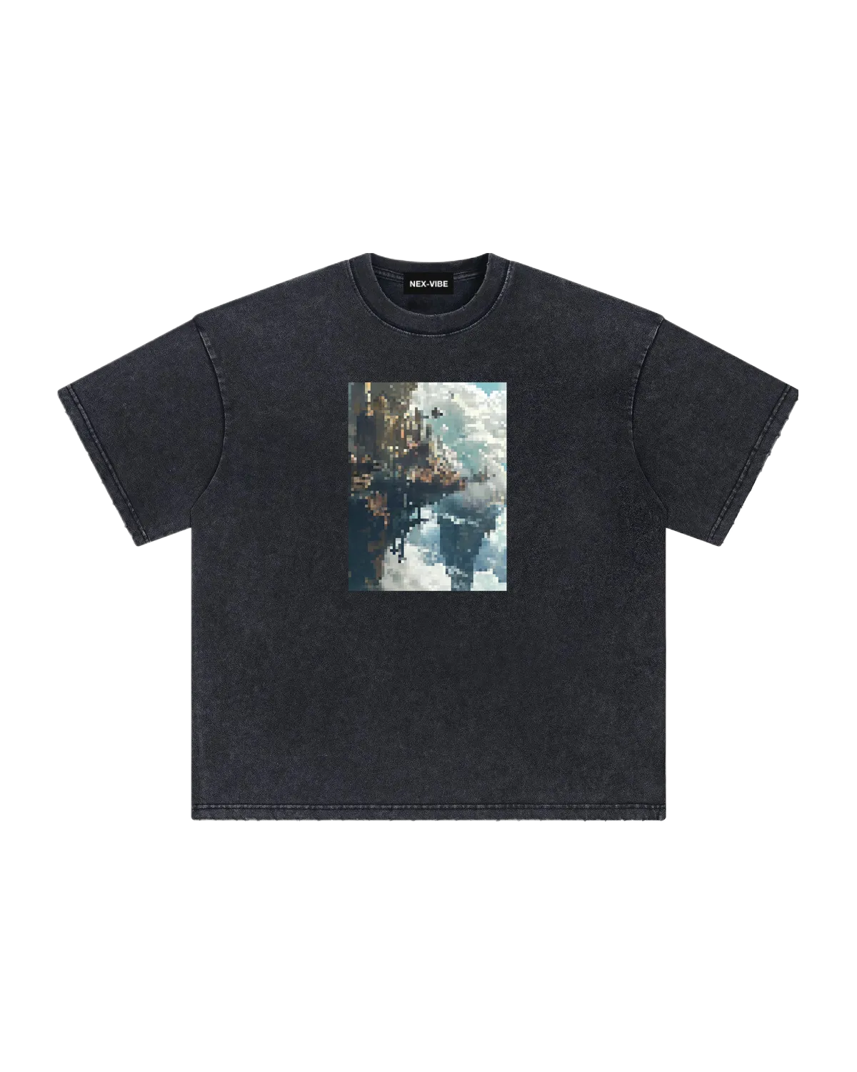 vintage-tee-4A4A4A-front