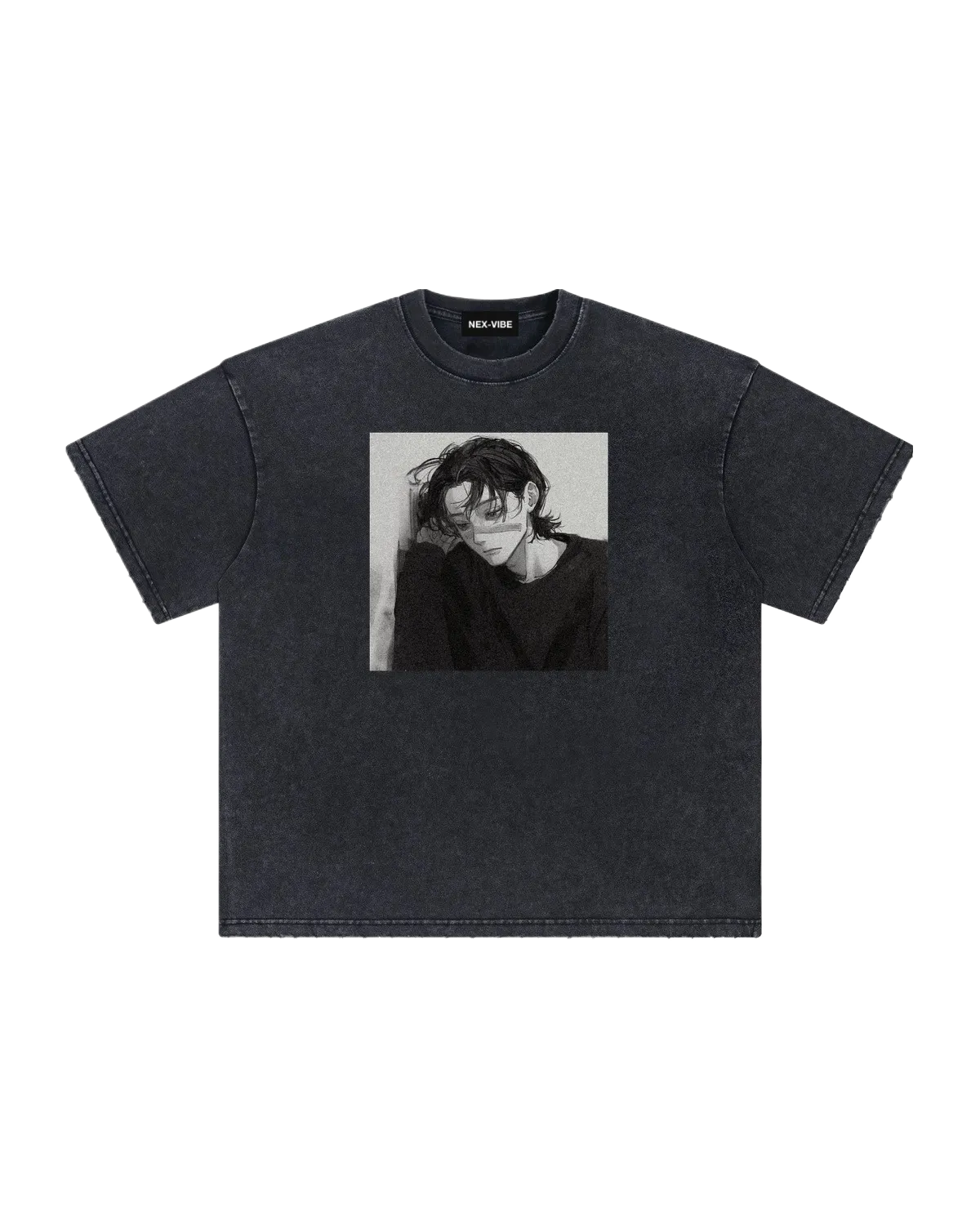 vintage-tee-4A4A4A-front