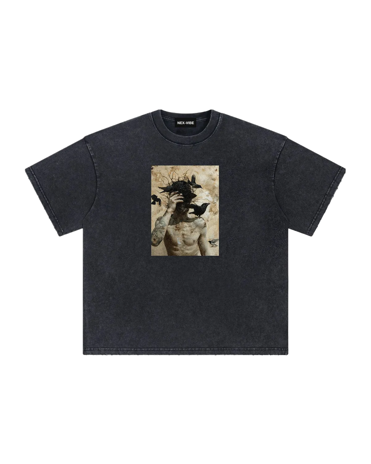 vintage-tee-4A4A4A-front