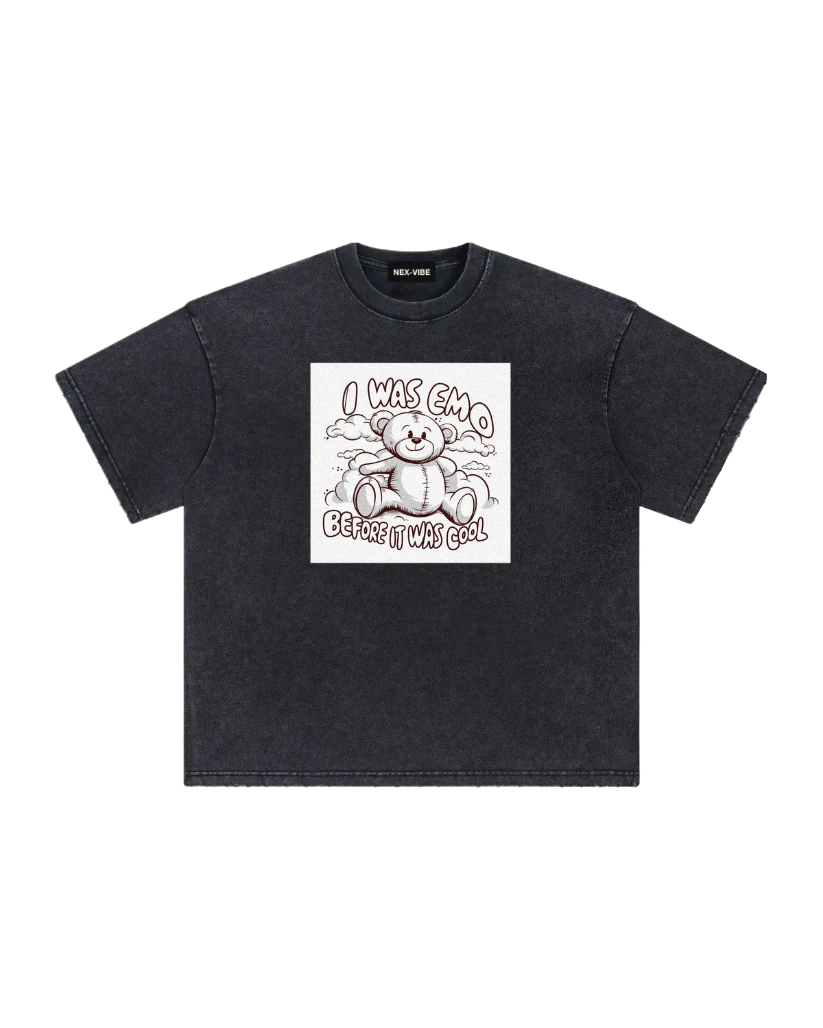 vintage-tee-4A4A4A-front