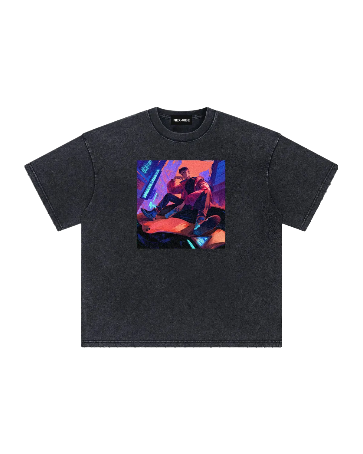 vintage-tee-4A4A4A-front